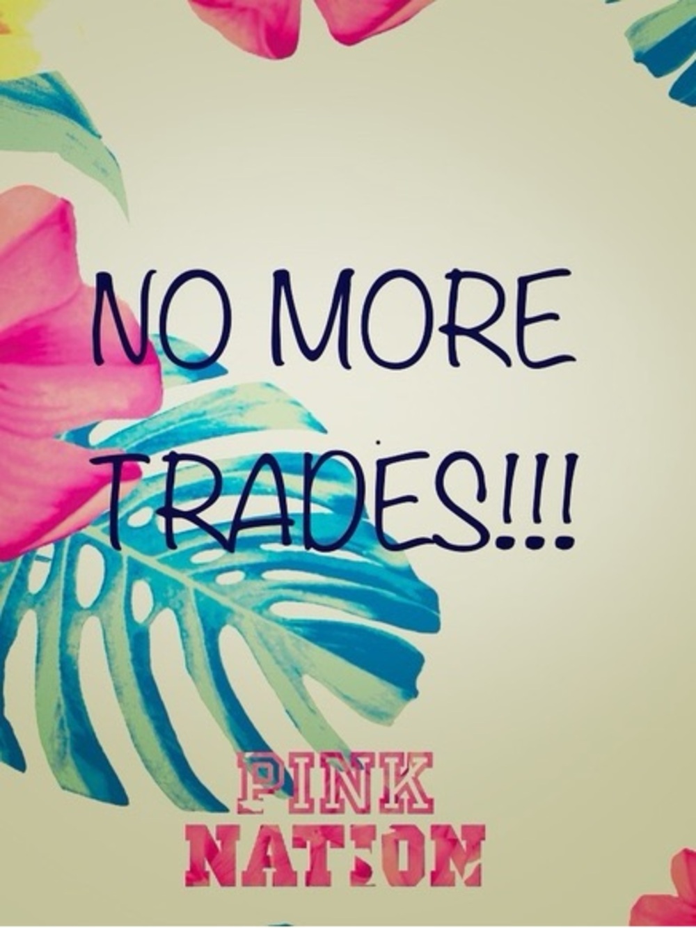 No trades for right now